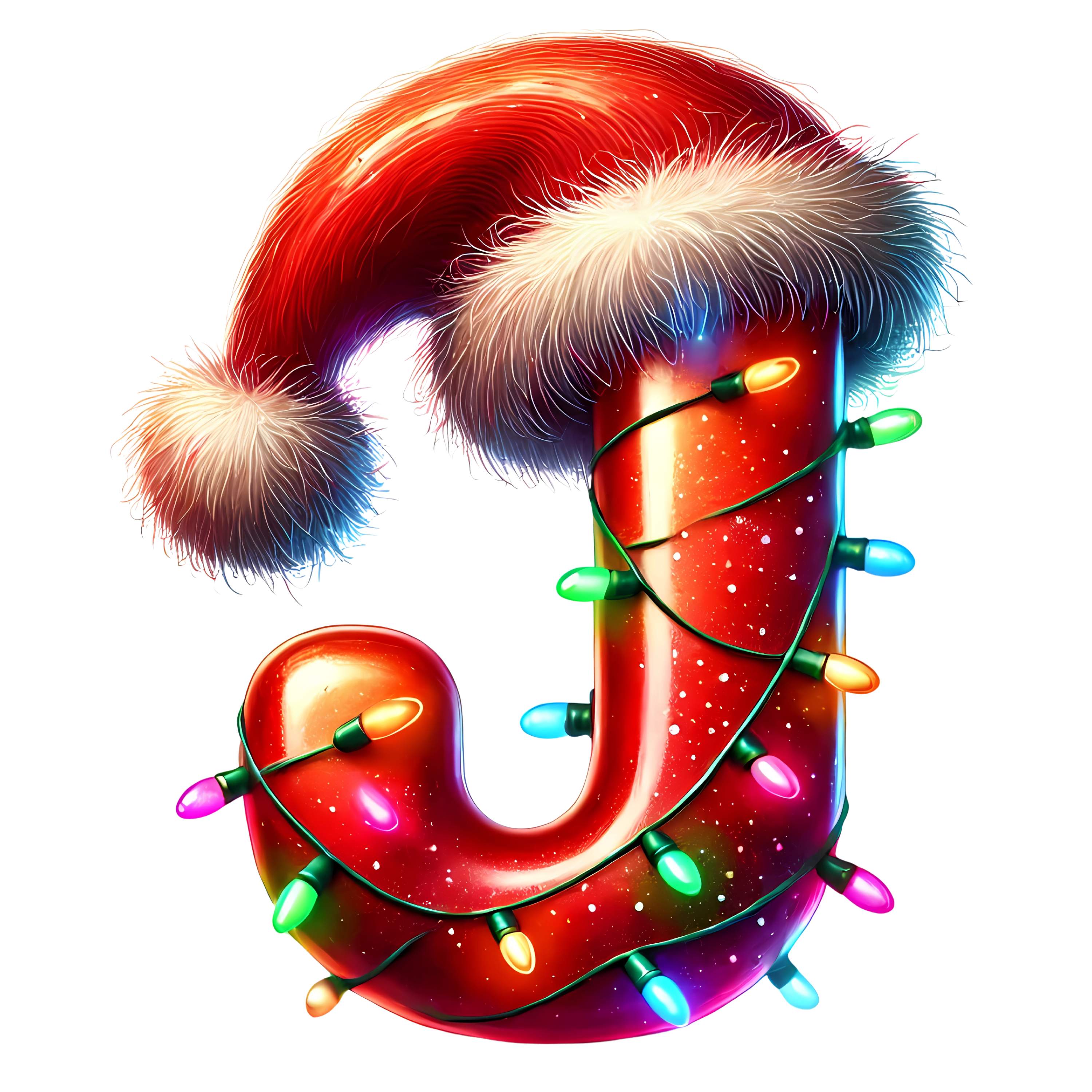 Motive " Christmas BUCHSTABEN Rot " Buchstaben Auswahl für Druck